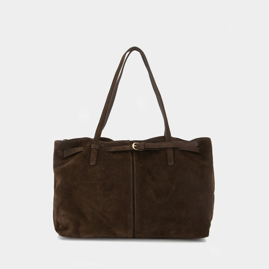 Poete Tote Bag - Rouje - Leather - Brown