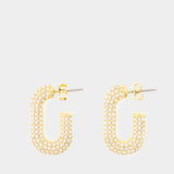 Earrings - Rabanne - Metal - Gold