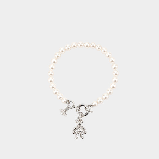 Ruby Pearl Bracelet - Vivienne Westwood - Metal - Silver