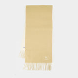 Mu Sld Ekd Stamp Scarf - Burberry - Cashmere - Beige