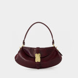 B Kat Shoulder Bag - Ganni - Synthetic - Burgundy