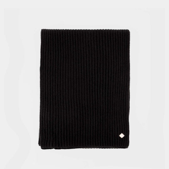 Classic Scarf - Casablanca - Wool - Black