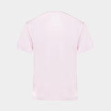 Basic Cotton Jersey T-Shirt T-Shirt - Ganni - Cotton - Pink