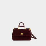 My Sicily Shoulder Bag – Dolce&Gabbana – Leather – Bordeaux