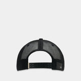 Hollywood Trucker Cap - Amiri - Cotton - Black