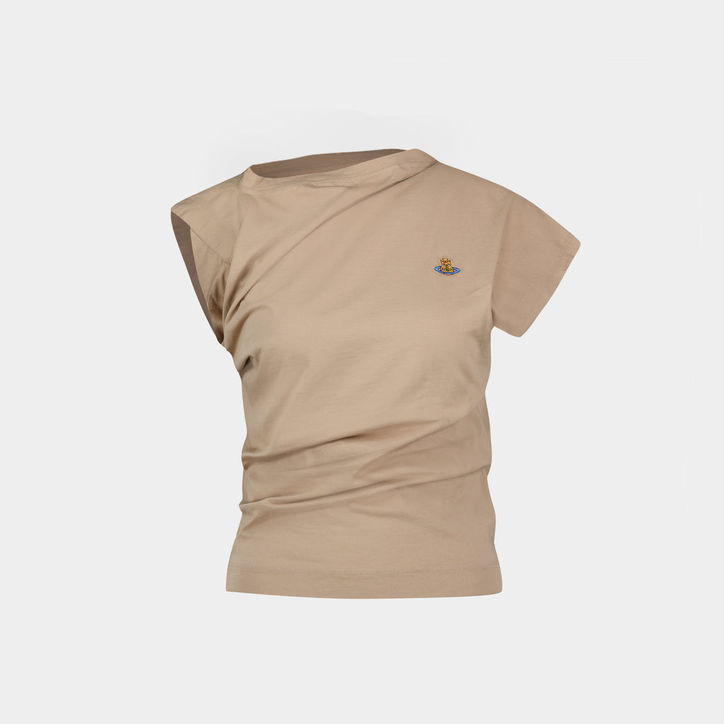 Hebo T-Shirt - Vivienne Westwood - Cotton - Beige Hebo T-Shirt - Vivienne Westwood - Cotton - Beige