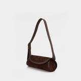 Cannolo Small Shoulder Bag - Jil Sander - Leather - Brown