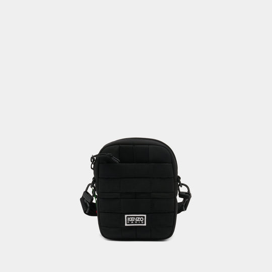 Crossbody - Kenzo - Nylon - Black