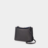 Compagnon 16 Asymetrical Crossbody - Lanvin - Leather - Black