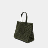 Large Rio Shopper Bag - ANINE BING - Cotton - Green