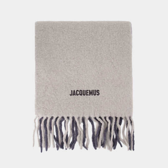 L'echarpe Moisson - Jacquemus - Wool - Grey