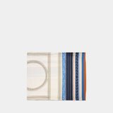 Collector Scarf - TOTEME - Silk - Blue