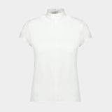 Heritage Crepe T-Shirt - Courreges - Synthetic - White