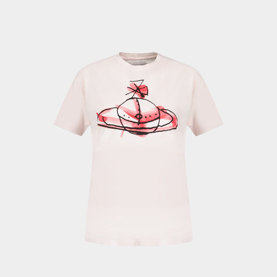 Orb T-Shirt - Vivienne Westwood - Cotton - Pink