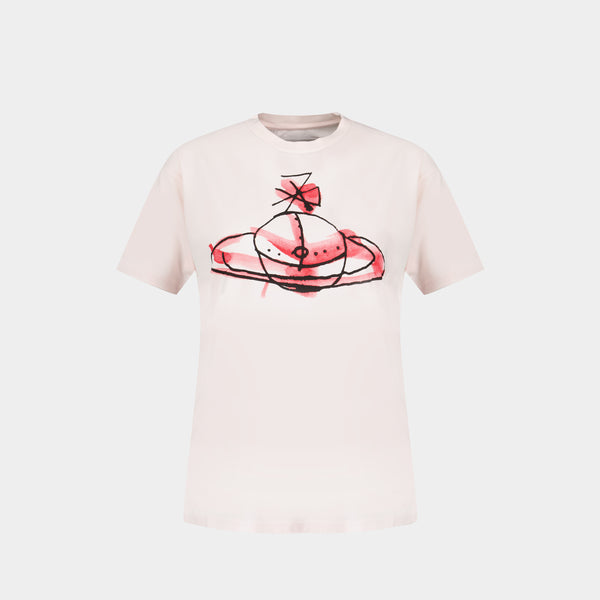 Orb T-Shirt - Vivienne Westwood - Cotton - Pink