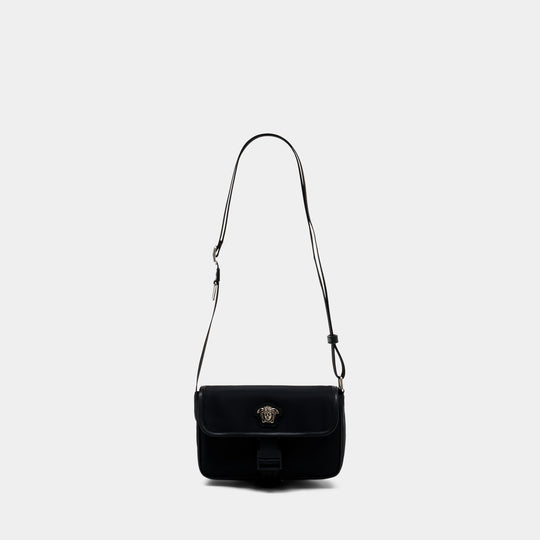 Mini Shoulder Bag - Versace - Synthetic - Black