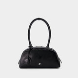 Vintage Small Monday Purse - Courreges - Leather - Black