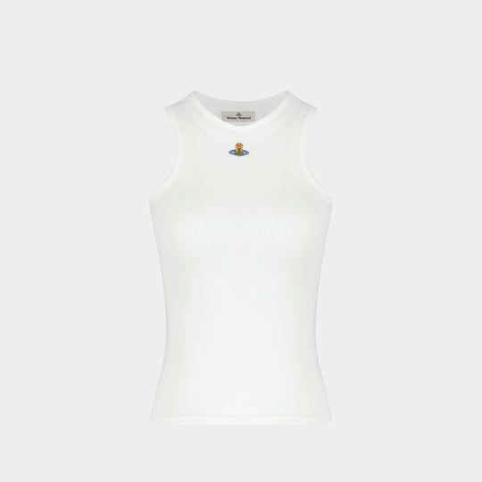 90s Vest - Vivienne Westwood - Cotton - White