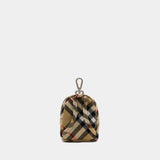 Ms Backpack Keychain - Burberry - Synthetic - Multicolor