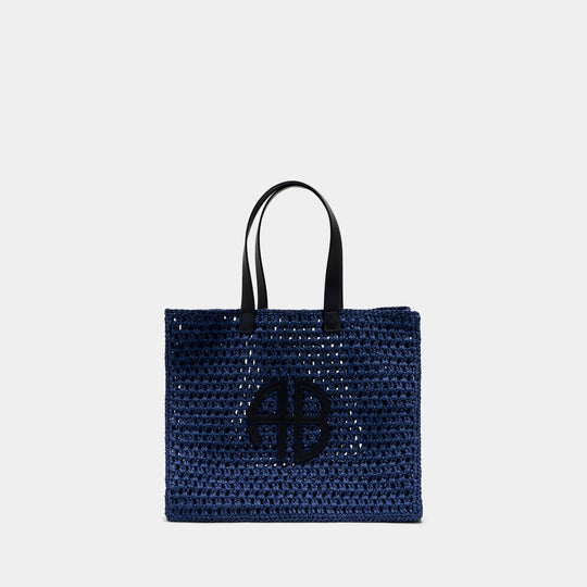 Rio Tote Large Shopping Bag - ANINE BING - Synthetic - Blue
