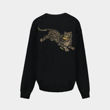 Rws Jumping Tiger Cardigan - Kenzo - Cotton - Black