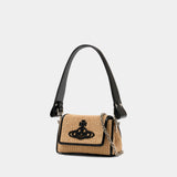 Hazel Small Purse - Vivienne Westwood - Cotton - Beige