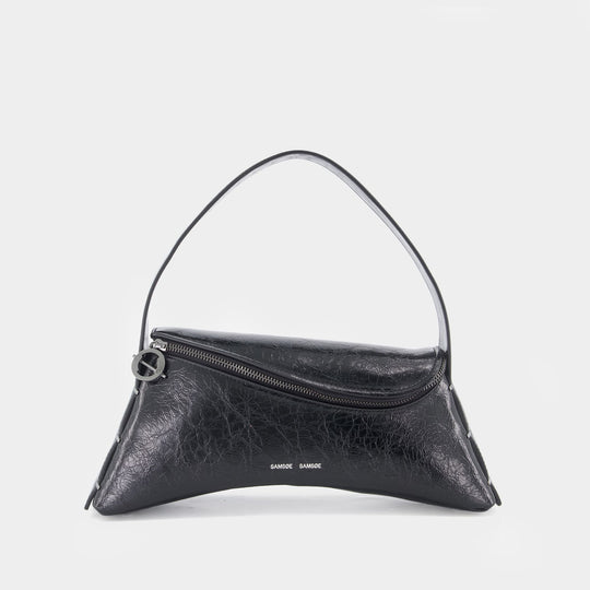 Sadandy 16279 Shoulder Bag - SAMSØE SAMSØE - Leather - Black