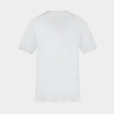 3p Embroidered T-Shirt - 3.PARADIS - Cotton - White