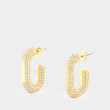 Earrings - Rabanne - Metal - Gold
