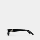 Le Petit Carré Sunglasses - 3.PARADIS - Acetate - Black