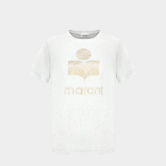 Zewel T-shirt - Isabel Marant - Linen - White