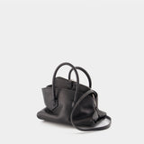 la Passeggiata Mini Top Handle Bag - The Attico - Leather - Black