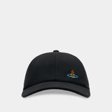 Uni Baseball Cap - Vivienne Westwood - Cotton - Black