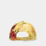 Cap - Ganni - Cotton - Multicolor