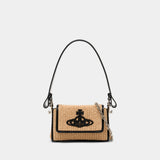 Hazel Small Purse - Vivienne Westwood - Cotton - Beige