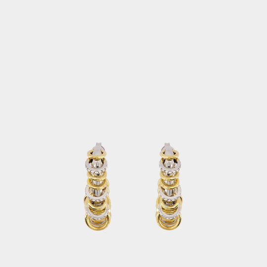 Earrings - Rabanne - Metal - Gold/Silver