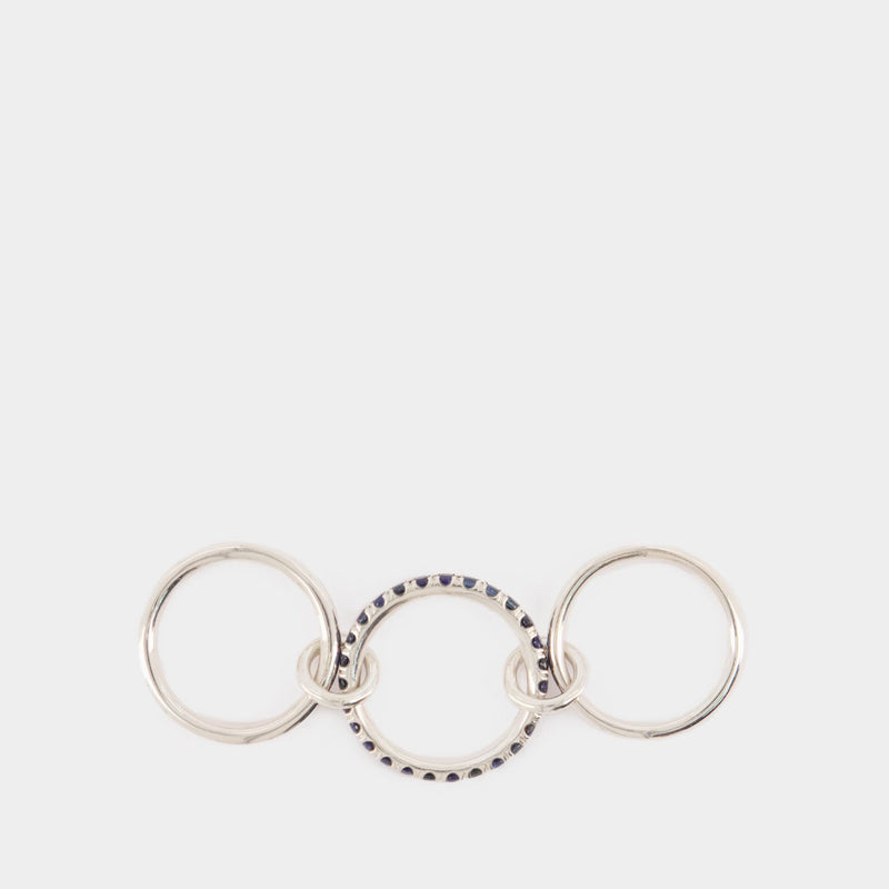 Petunia Ring - Spinelli Kilcollin - Blue - Silver