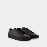Original Achilles Low Sneakers - Common Projects - Leather - Black