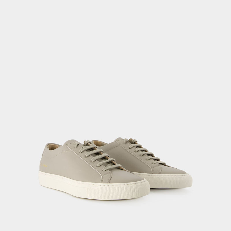 Original Achilles Contrast Sneakers - Common Projects - Leather - Grey