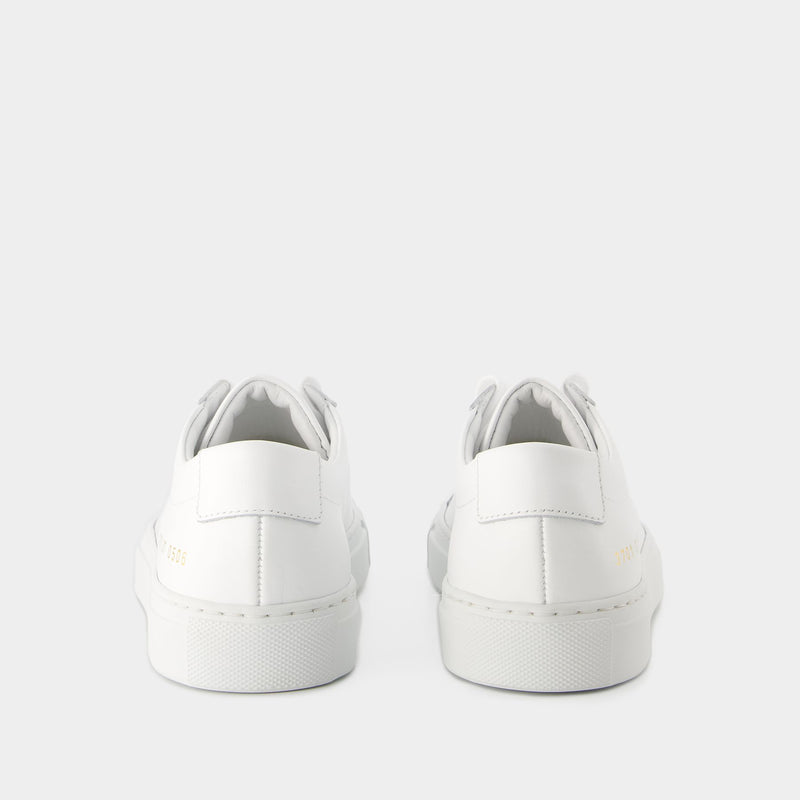 Original Achilles Low Sneakers - Common Projects - Leather - White