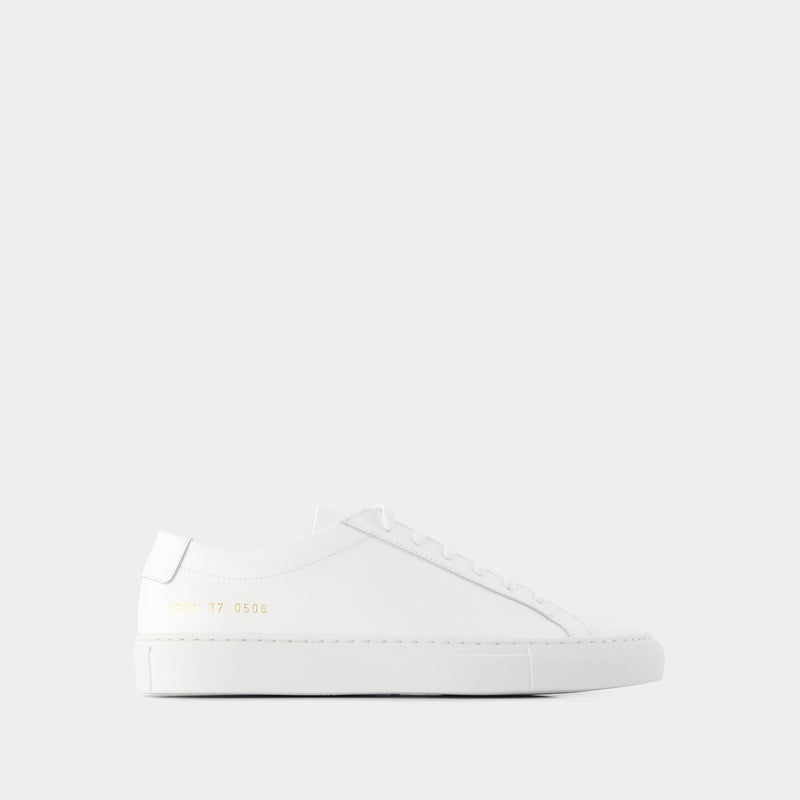 Original Achilles Low Sneakers - Common Projects - Leather - White