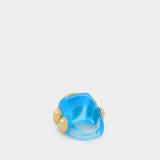 Dolphin Era Ring in Blue PVC