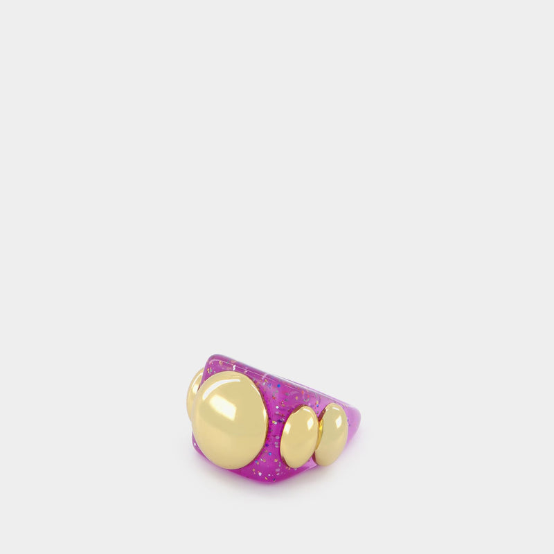 Predictor Ring in Purple PVC