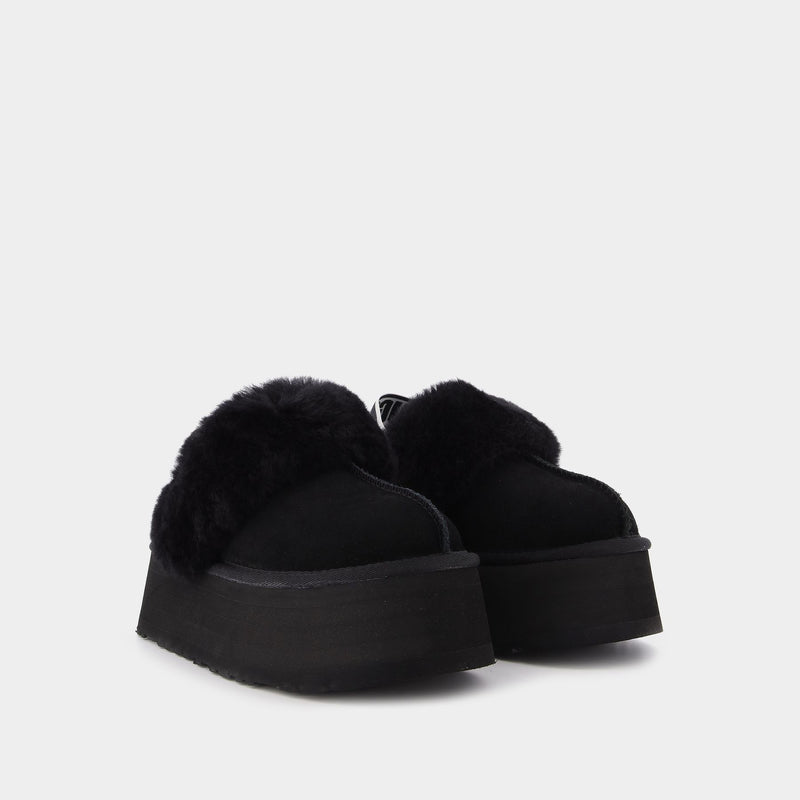 Funkette in Black Shearling