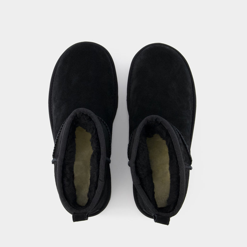 Black ankle boots ugg hotsell