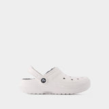 Classic Lined Clog in White