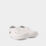 Classic Lined Clog in White