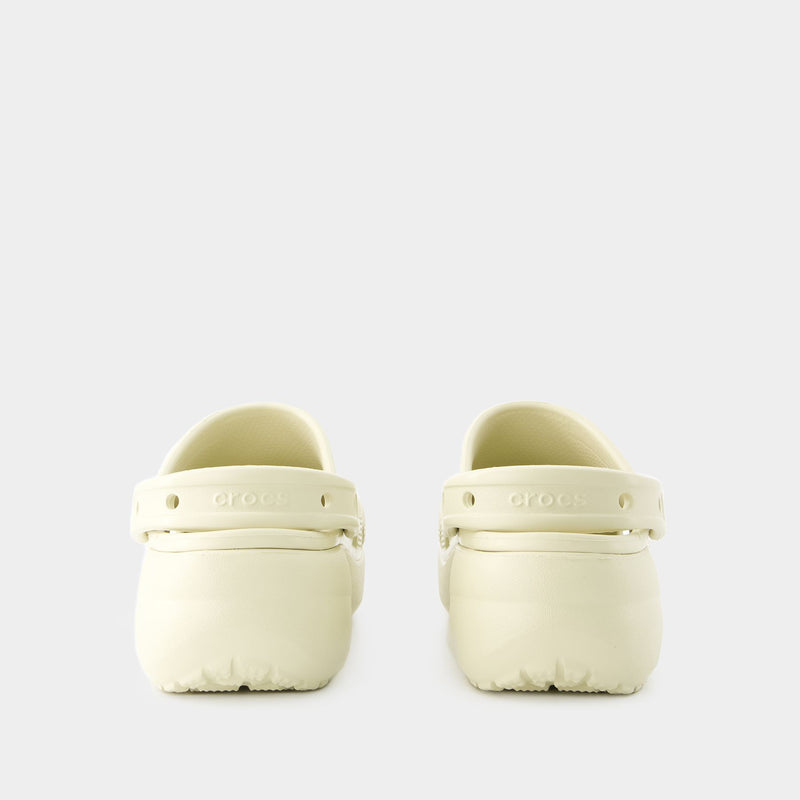 Classic Platform Sandals - Crocs - Thermoplastic - Beige