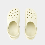 Classic Platform Sandals - Crocs - Thermoplastic - Beige