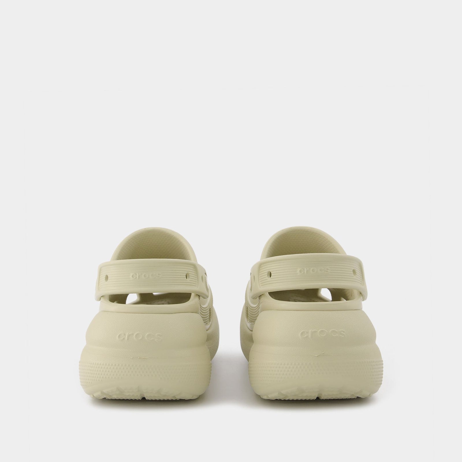 Classic Crush Mules - Crocs - Bone - Synthetic Classic Crush Mules - Crocs - Bone - Synthetic